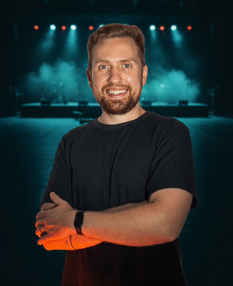Lucas Bach · ao vivo no palco · live 12/05